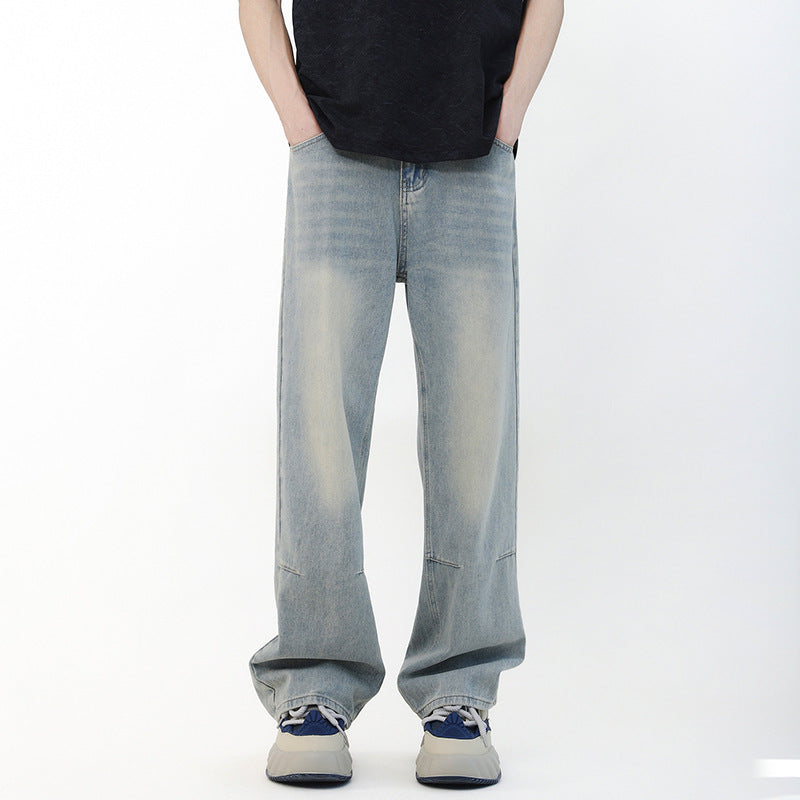 Men's Fashion Brand Loose Casual Wide-leg Trousers