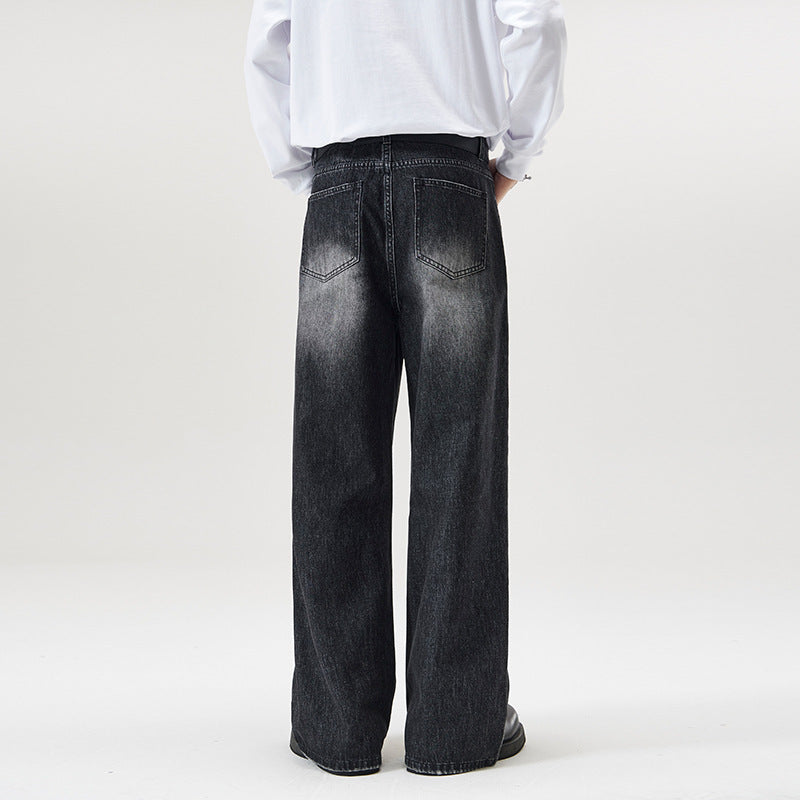 Men's Korean-style Straight Jeans