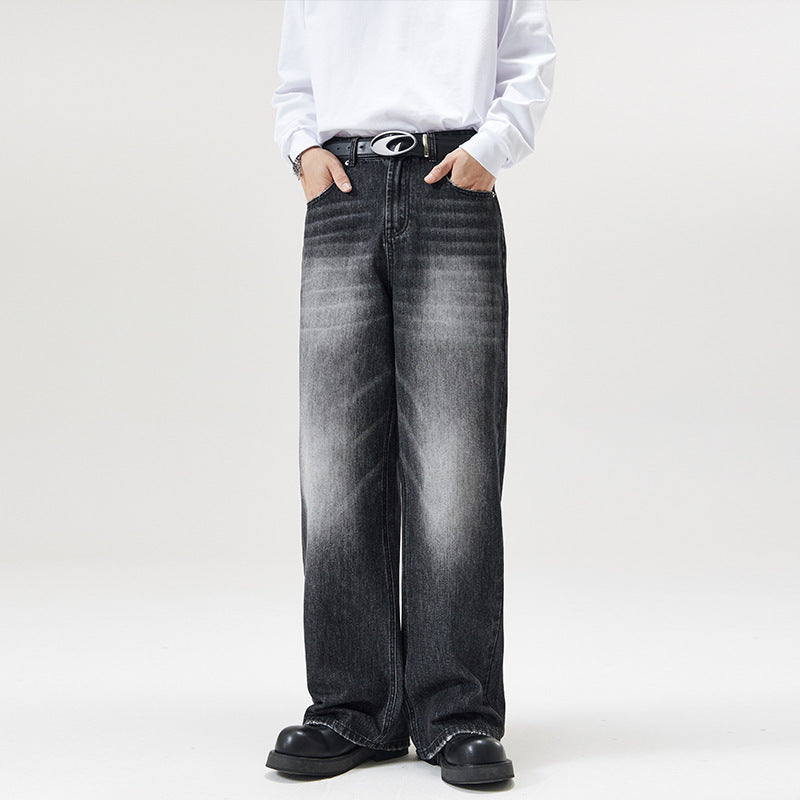 Men's Korean-style Straight Jeans